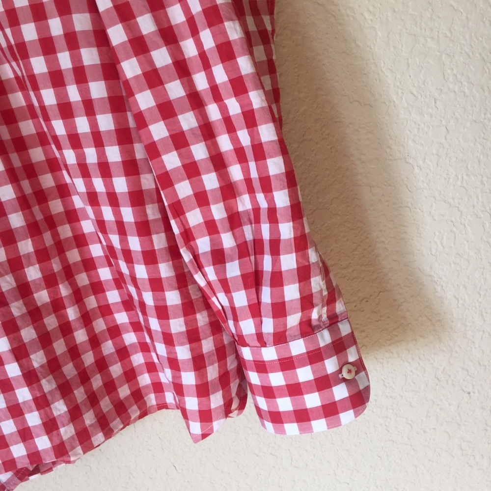 Hammer Made Checkered Button Down(A51) - image 3